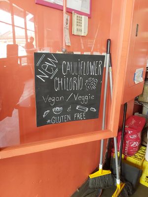 New Offering - Vegan tasty fried cauliflower at La Taquisa in Langford