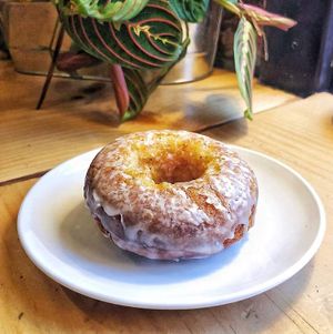 Vegan lemon poppy  at Boxer Donut in Nyack