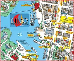We are located on the harbour level, waterside of the Victoria Regent Hotel. at Lido Waterfront Bistro in Victoria