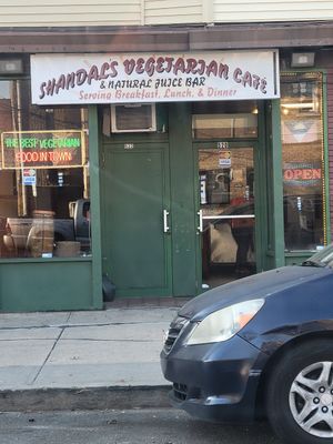  at Shandal's Vegetarian Cafe in Bridgeport