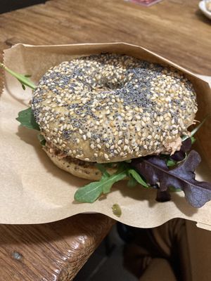   at BetterBagels Bakery in Leiden