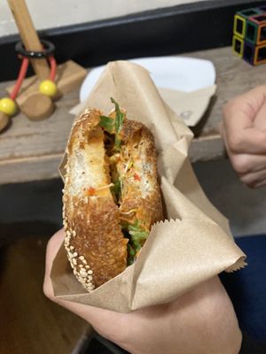   at BetterBagels Bakery in Leiden