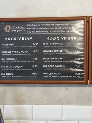   at BetterBagels Bakery in Leiden