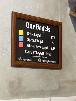   at BetterBagels Bakery in Leiden