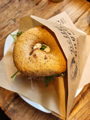  at BetterBagels Bakery in Leiden
