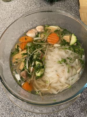 Pho vegan with tofu  at Nammi in Berlin