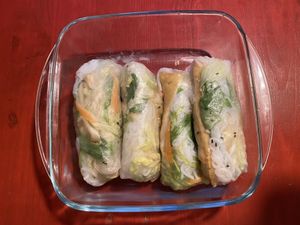 summer rolls vegan at Nammi in Berlin