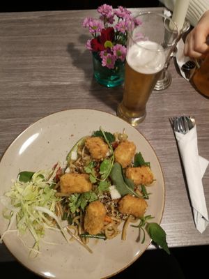 Tempura Tofu dish at Nammi in Berlin