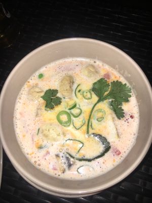 coconut soup  at Nammi in Berlin