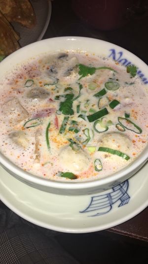 coconut soup with tofu at Nammi in Berlin