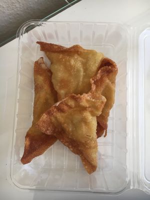 vegan tofu crunchy bags  at Nammi in Berlin