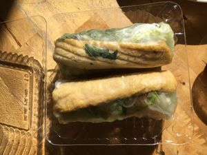 vegan summer rolls at Nammi in Berlin