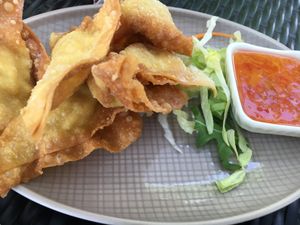 crispy tofu bags at Nammi in Berlin