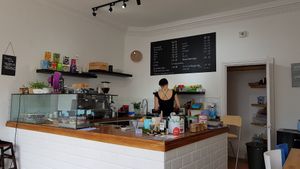 Inside at The Honeybear Kitchen in South West London