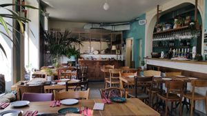 Interior at Le Mezzerie in Zurich