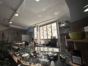 inside  at Dean & David in Passau