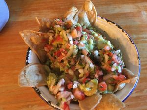 Nachos/guacamole  at El Pachuco in Barcelona