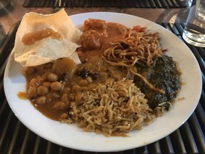 Good food at Veggie Heroes - Viktoriagade in Copenhagen