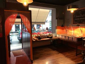 Nice Vegan buffet CPH at Veggie Heroes - Viktoriagade in Copenhagen