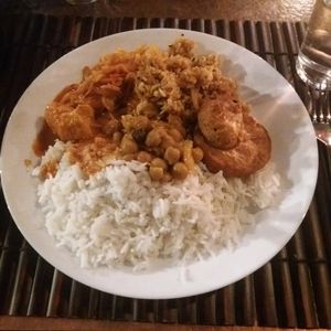 Buffet at Veggie Heroes - Viktoriagade in Copenhagen