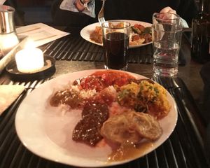 Plate 1 of 3 for the Unlimited Buffet at Veggie Heroes - Viktoriagade in Copenhagen