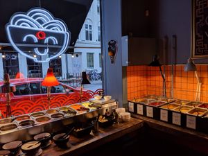 inside at Veggie Heroes - Viktoriagade in Copenhagen