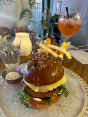   at Haché Burgers in South West London