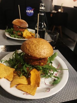 Burger 🍔 at Szczaw & Mirabelki in Poznan