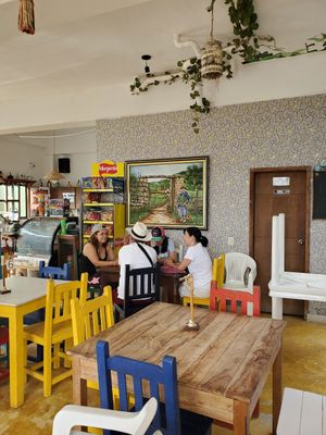  at Senderini Cafe in Bochalema