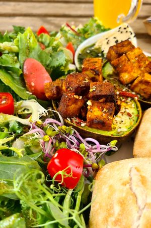 Baked avocado 🥑🌱😊👍 at co Jak co in Poznan