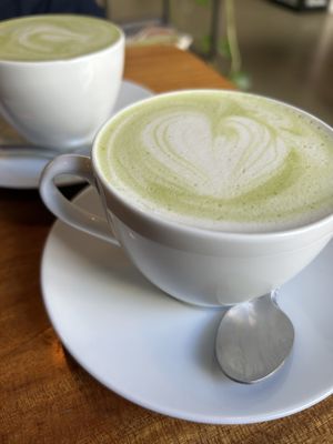 Matcha Lattes   at co Jak co in Poznan