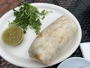 Breakfast burrito  at Carmel Belle in Carmel-by-the-sea
