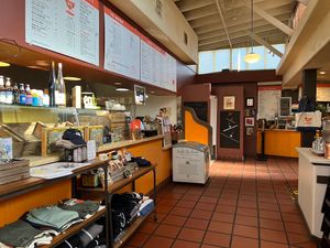 Carmel Belle - counter where you order inside  at Carmel Belle in Carmel-by-the-sea