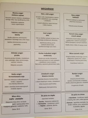  at Niigata Onigiri in Warsaw