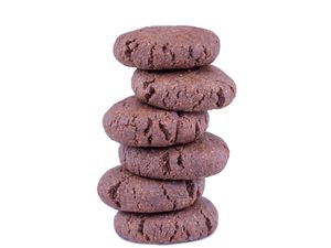 Double Chocolate cookie stack (GF, DF, Refines Sugar Free) at Poke and Co - Central Park Tower in Dubai