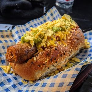 Ultimate Mexican Chorizo Vausages Hotdog 🌭 at Vausages in Lichfield