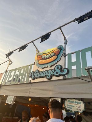 Vegan campout  at Vausages in Lichfield