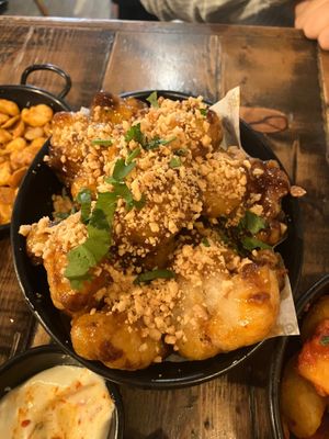 Crispy cauliflower at Bar Iberico in Nottingham