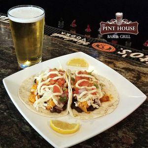 Vegan taco - black bean at The Pint House in Yuma