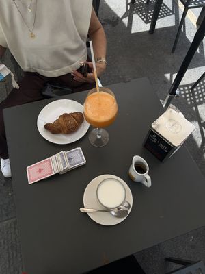   at Bar Caffe Nero in Lucca