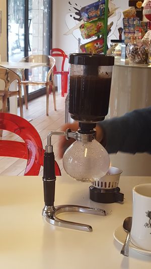 Coffee at Bar Caffe Nero in Lucca