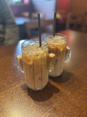 May ‘26 | oat latte  at Honey Cafe in Brecon