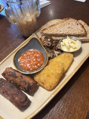 May ‘26 | veggie/vegan breakfast   at Honey Cafe in Brecon