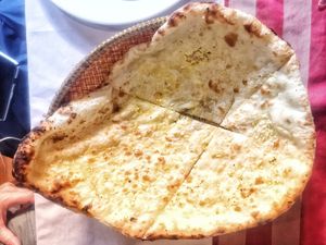 Garlic Nan at Family Indian Restaurant in Da Nang