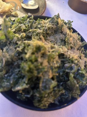 Way too much nutritional yeast and salt  at Hambrë  in Ibiza