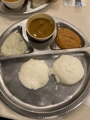 Idli - was average, not steaming hot  at Mr Naan & Mrs Idly in Kuala Lumpur