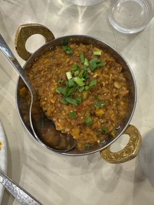 Vegan Baigan Bhat #Veganuary at Mr Naan & Mrs Idly in Kuala Lumpur