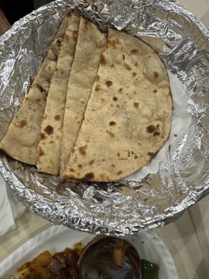 Vegan Tandoori Roti #Veganuary at Mr Naan & Mrs Idly in Kuala Lumpur