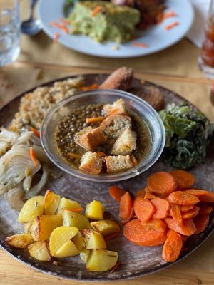 Vorspeisen Platte at Amico Bio Mergellina in Naples