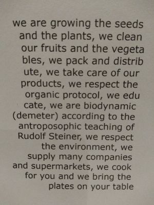 Quality standards at Amico Bio Mergellina in Naples